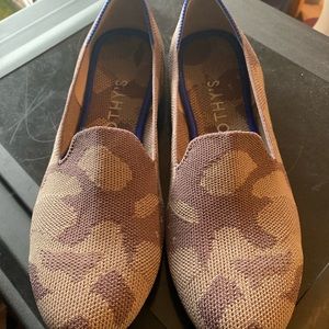 Rothy’s Mink Camo loafers